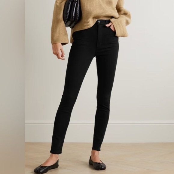 CITIZENS OF HUMANITY Avedon Slick Skinny Leg Black Jeans. Size 26.😎 - Picture 10 of 12